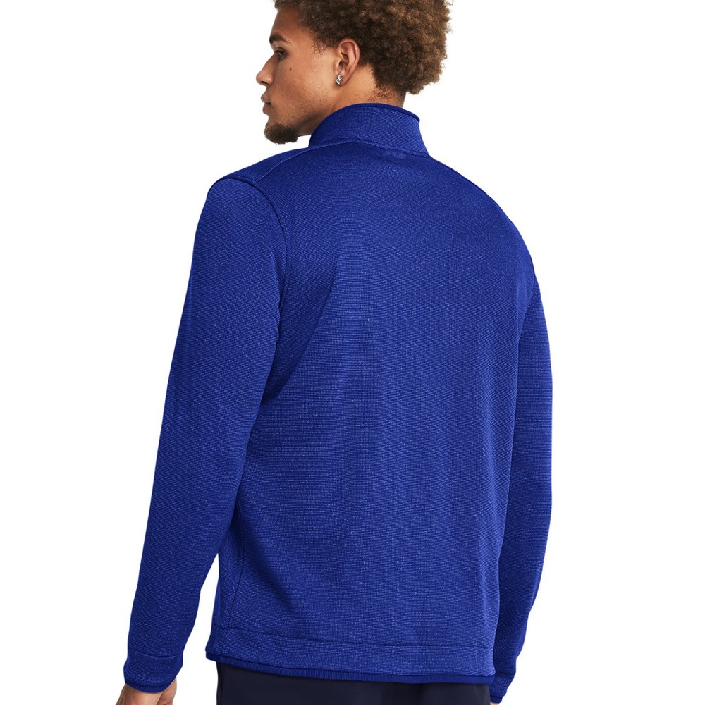 NWT Under Armour Golf Men's Blue Zip Up Sweater - Picture 4 of 11